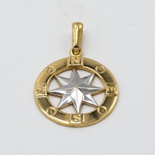 Anhänger aus 18 kt Gelb- und