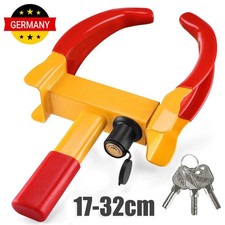 Wegfahrsperre Radkralle für PKW Parkkralle Diebstahlsicherung Wohnwagen Anhänger