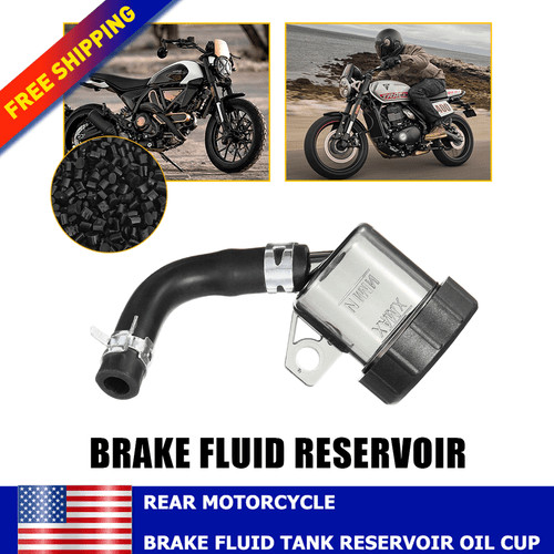 Black rear brake fluid - rear,