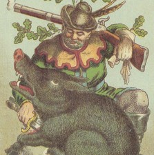 DEUTSCHE SCHÜTZENKARTE - KARTENSPIEL / SPIELKARTEN