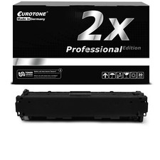 2x Eurotone PRO Toner SCHWARZ