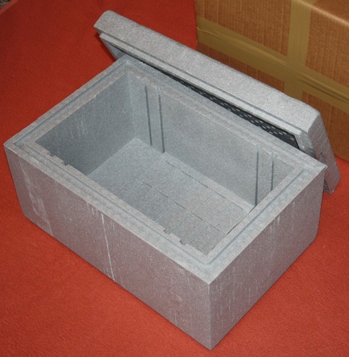 Große styropor box - styropor-box, in