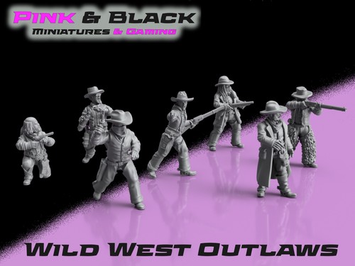 Wild west outlaw - x,