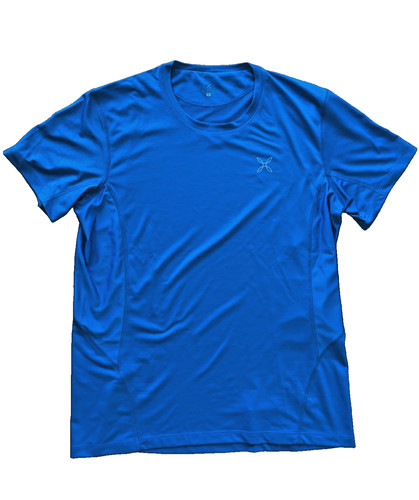 Blaues montura laufshirt - laufshirt, /