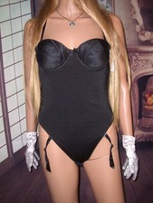 Sexy Glanz Straps Korselett