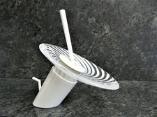 Waschtischarmatur Hansa Murano Weiss, Einhebelmischer, 5609210178, Cenedese Glas