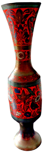 Antike messing vase - antike,