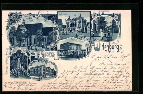 Lithographie wittenburg m - i.,