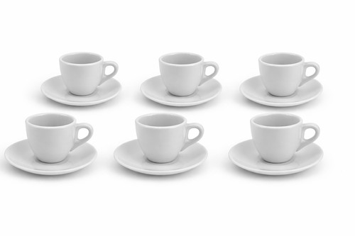 6er set espressotassen - espressotassen, mit