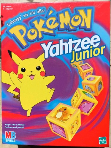 Pokémon yahtzee junior - yahtzee,