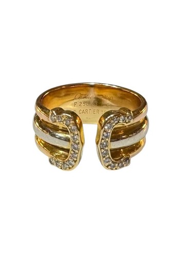 Cartier 18k tri - cartier,