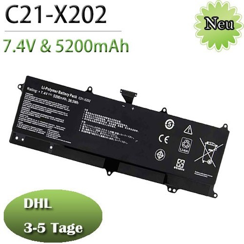 C21 x202 akku für asus - ✅c21-x202,