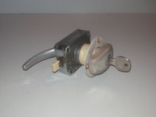 original Türschloss für Oldtimer-Wohnwagen 60er/70er Jahre - z. B. Tabbert