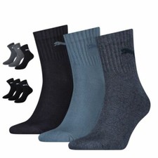 PUMA Unisex Short Crew Allround Sportsocken Frotteesohle  A.231011001