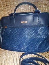 Neu !  Klassische Handtasche " Eternal Love "! Dunkelblau