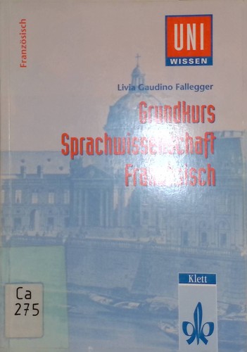 Grundkurs sprachwissenschaft - grundkurs,
