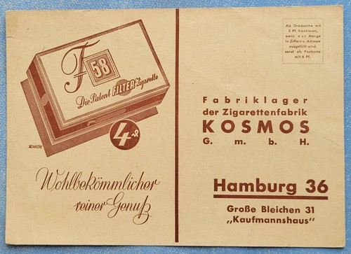 Hamburg vordruck postkarte - hamburg,