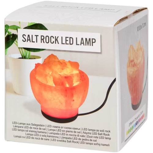 Salzkristalllampe 5x12cm led - 9,5x12cm,