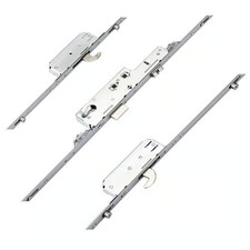 NEU Avocet Riegel Riegel 2 Haken 4 Rollen Doppelspindel Mehrfach Türschloss