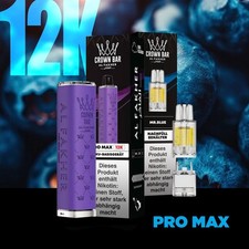 Al Fakher 12K Pro Max E-Zigarette Vape  E-Shisha 20mg Nikotin Alle Sorten