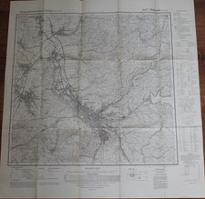 Topogr. Karte OSTERODE am Harz