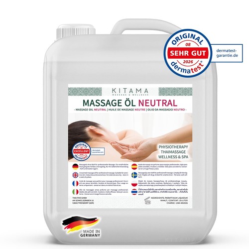 Kitama massageöl neutral 10l - massageöl,