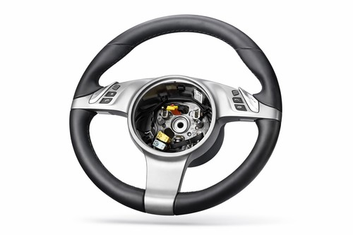 Porsche lenkrad leder - lenkrad,