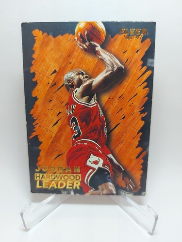 Fleer 1996 hardwood - fleer, leader