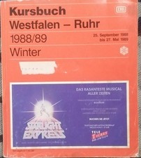 DB - Kursbuch  Westfalen-Ruhr