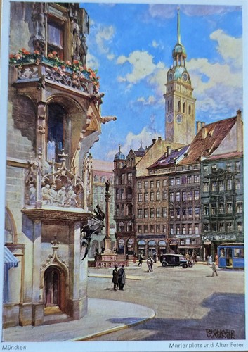 München marienplatz ca - marienplatz,