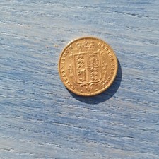 22Ct Gold Half Sovereign Shieldback 1878 Stempel Nr 96 Queen Victoria Young Head 