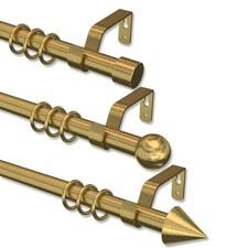 ausziehbare Gardinenstangen in