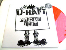 U-HAFT - " PROBEZEIT "-ORG. LP 2011 ( RED VINYL ) + POSTER + HEFT - SCHLEIM KEIM