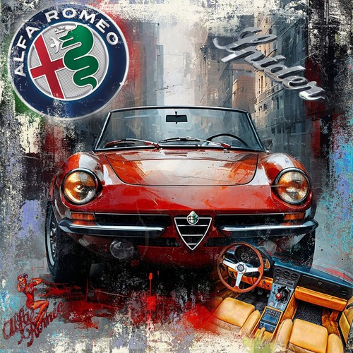 Fine art giclée druck - fine, "alfa