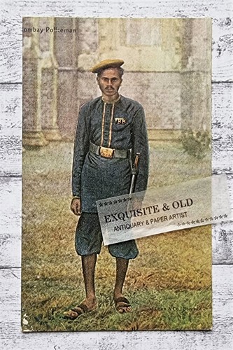 Bombay policeman indien - bombay,