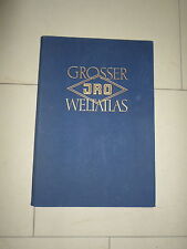Grosser JRO-Weltatlas, 11 Auflage 1955 mit Beilagen, 