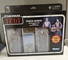 Star Wars Black Series 6'' Yoda Obi-Wan Anakin - Force Spirit - Ghost - 3er Pack