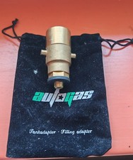 DREHMEISTER Bajonett Tankadapter 10mm M10 + Stoffbeutel AUTOGAS LPG NL GB