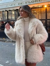 Damen Pelz Mantel  Gr. S NEU