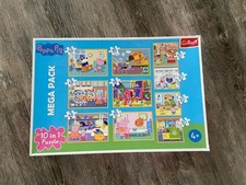 Peppa Wutz, Peppa Pig, Puzzle, Kinderpuzzle, Trefl, 10 in 1