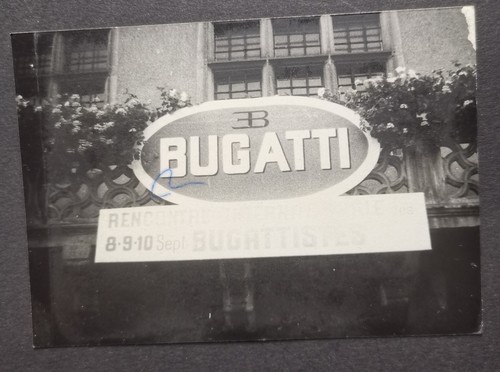 Original foto 1960 bugatti - foto,