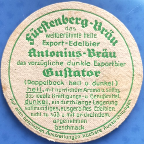 Alter bierdeckel - bierdeckel, vk