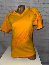 Thoni Mara Green Fee Collection Shirt Laufshirt gelborange orange Grösse 42