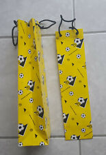 BVB 09 - Borussia Dortmund 2 x Flaschentasche Flaschentüte Geschenktüte, herlitz