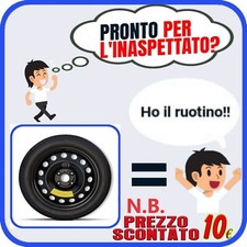 Platzsparend Notrad für Hyundai I10 I20 Bayon Mazda 2 Mx-5 Nissan Micra Gummi