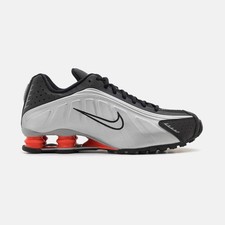 Nike Shox R4 Black Metallic Silver