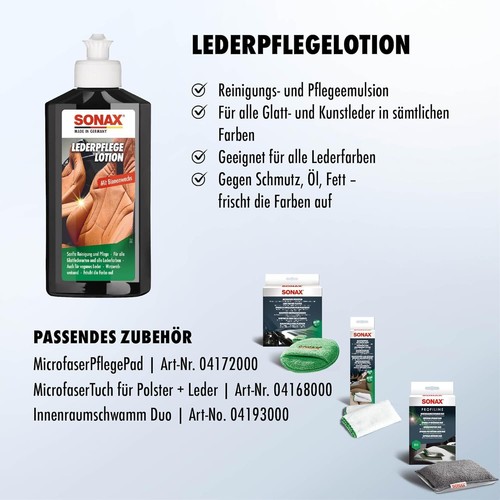 Sonax lederpflege lotion - sonax,