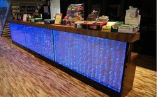 Tresen Regal Bar Wasser Wand