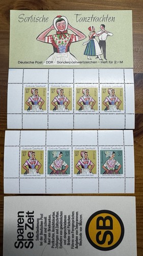 Ddr briefmarkenheftchen - ddr,