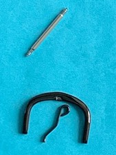 Eichmüller Dornschließe  schmal schwarz 20  mm Ersatzschließe